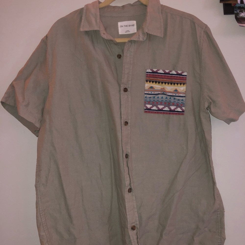 Button Down T-Shirt